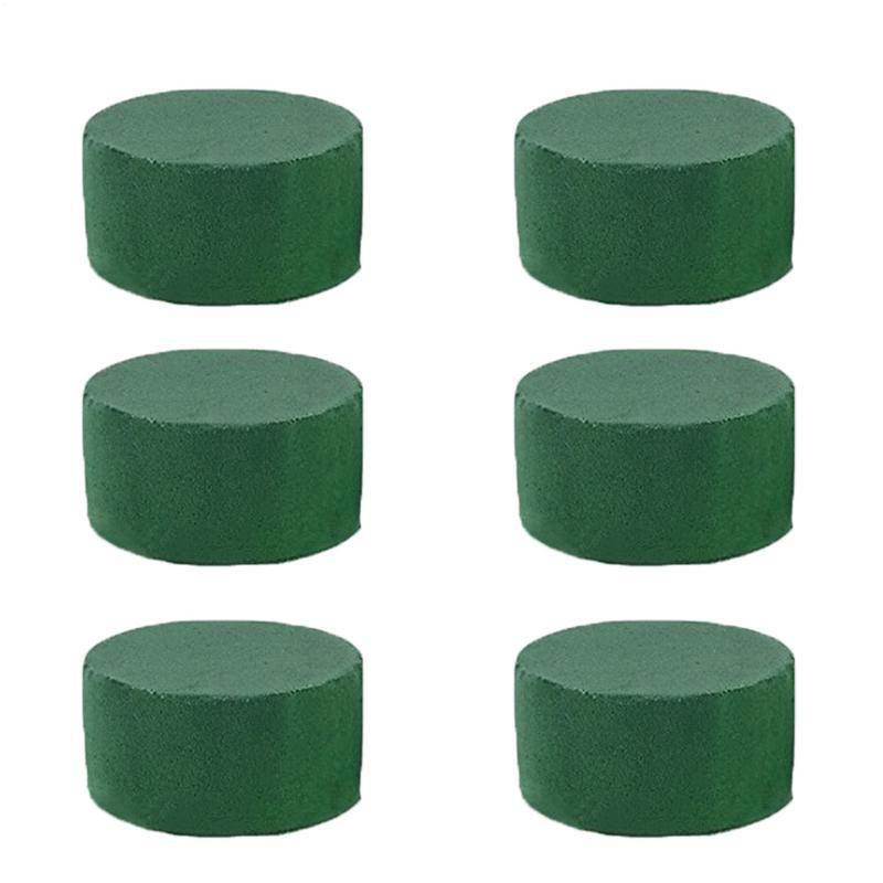 Supply For Florist - 6 sztuk okrągłe kwiatowe cegły piankowe