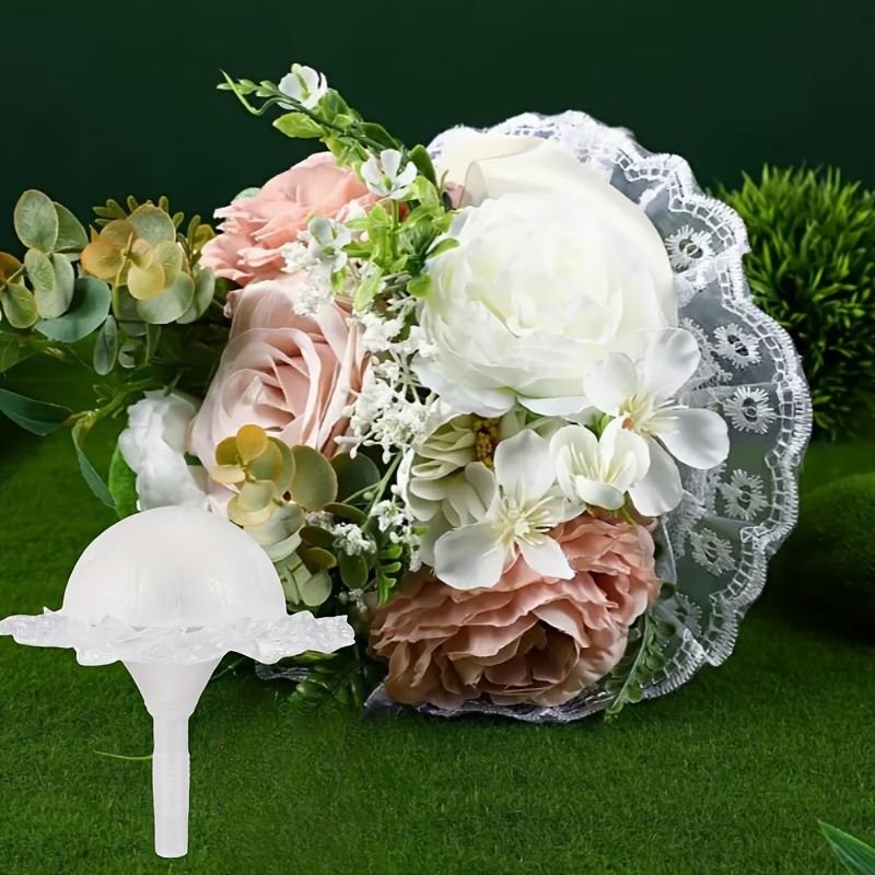 Sztuczny kwietnik, biały koron – Bouquet Holder Foam recenzja i cena