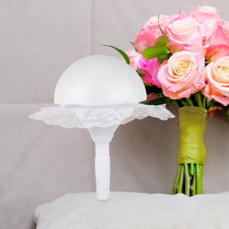 Sztuczny kwietnik, biały koron – Bouquet Holder Foam recenzja i cena