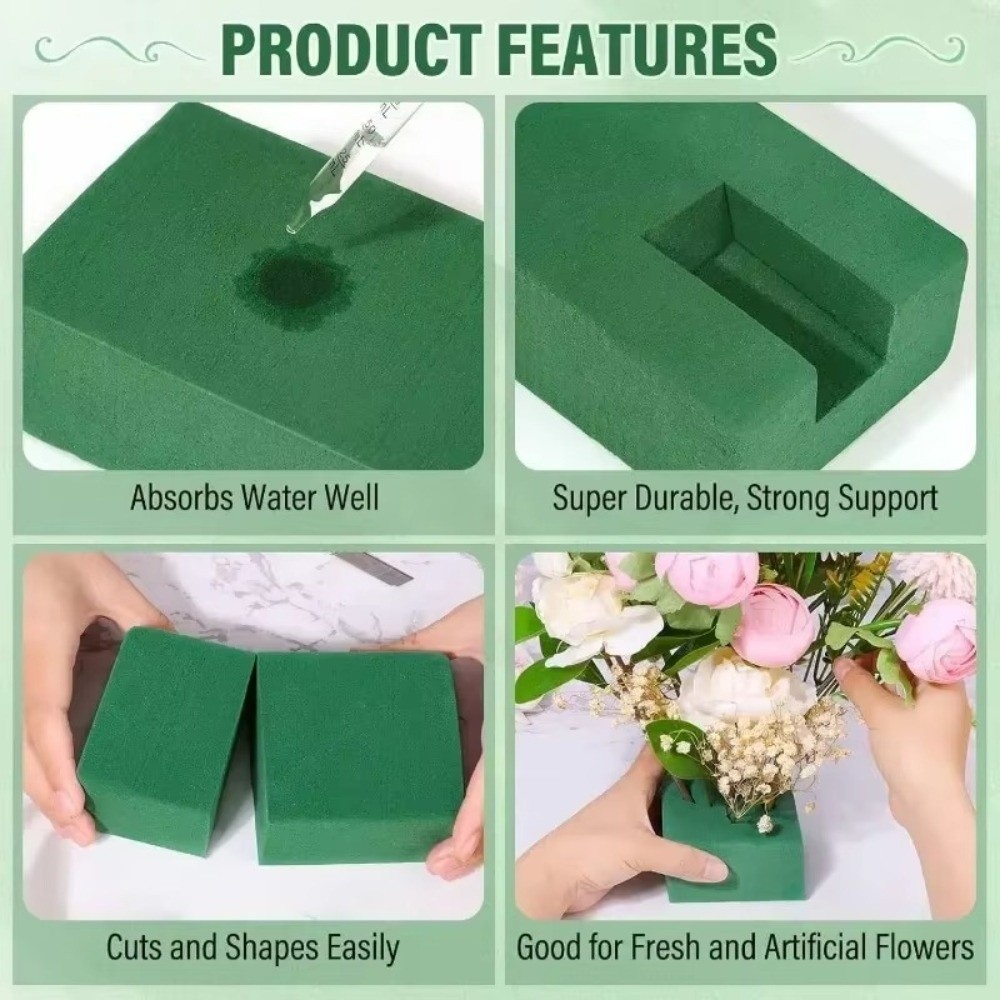 Zielona pianka do aranżacji kw – Bouquet Holder Foam recenzja i cena