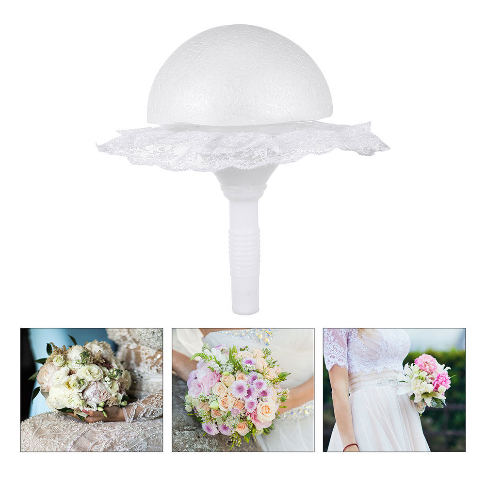1 zestaw półkulistego uchwytu  – Bouquet Holder Foam recenzja i cena