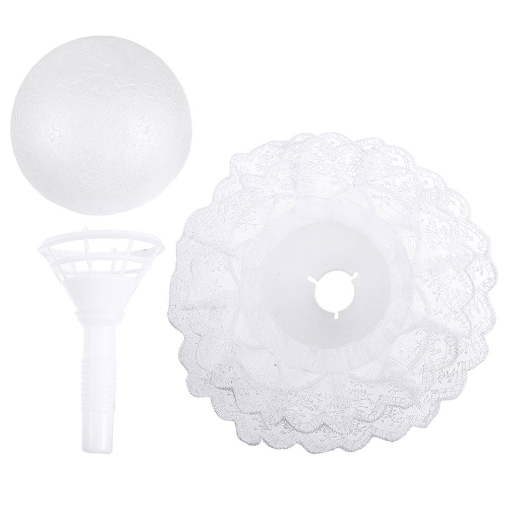 1 zestaw półkulistego uchwytu  – Bouquet Holder Foam recenzja i cena