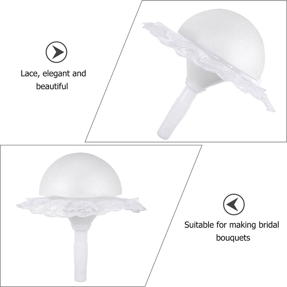 1 zestaw półkulistego uchwytu  – Bouquet Holder Foam recenzja i cena